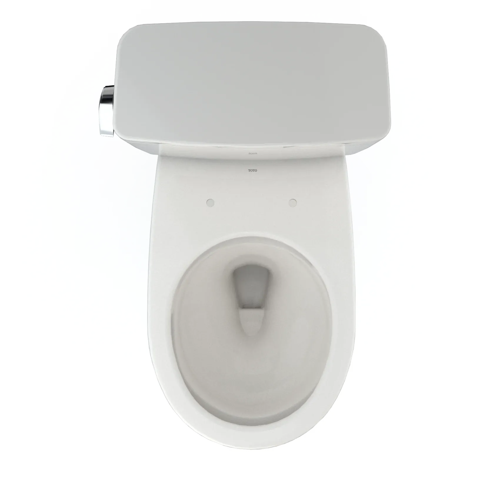 TOTO Drake Two-Piece Round 1.28 GPF Universal Height TORNADO FLUSH Toilet with CEFIONTECT, Colonial White, Vitreous China, CST775CEFG#11
