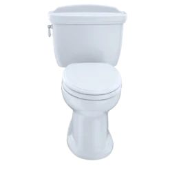 TOTO Eco Dartmouth Two-Piece Elongated 1.28 GPF Universal Height Toilet, Sedona Beige, Vitreous China, CST754EF#12