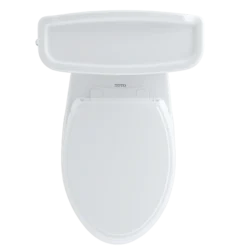 TOTO Eco Dartmouth Two-Piece Elongated 1.28 GPF Universal Height Toilet, Sedona Beige, Vitreous China, CST754EF#12