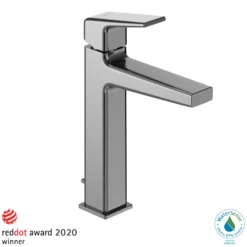 TOTO GB 1.2 GPM Single Handle Semi-Vessel Bathroom Sink Faucet with COMFORT GLIDE Technology, Polished Chrome, Brass, TLG10303U#CP
