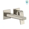 TOTO GB 1.2 GPM Wall-Mount Single-Handle Bathroom Faucet with COMFORT GLIDE Technology, Polished Nickel, Brass, TLG10307U#PN