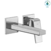 TOTO GB 1.2 GPM Wall-Mount Single-Handle Bathroom Faucet with COMFORT GLIDE Technology, Polished Chrome, Brass, TLG10307U#CP