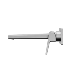 TOTO GB 1.2 GPM Wall-Mount Single-Handle Long Bathroom Faucet with COMFORT GLIDE Technology, Polished Chrome, Brass, TLG10308U#CP