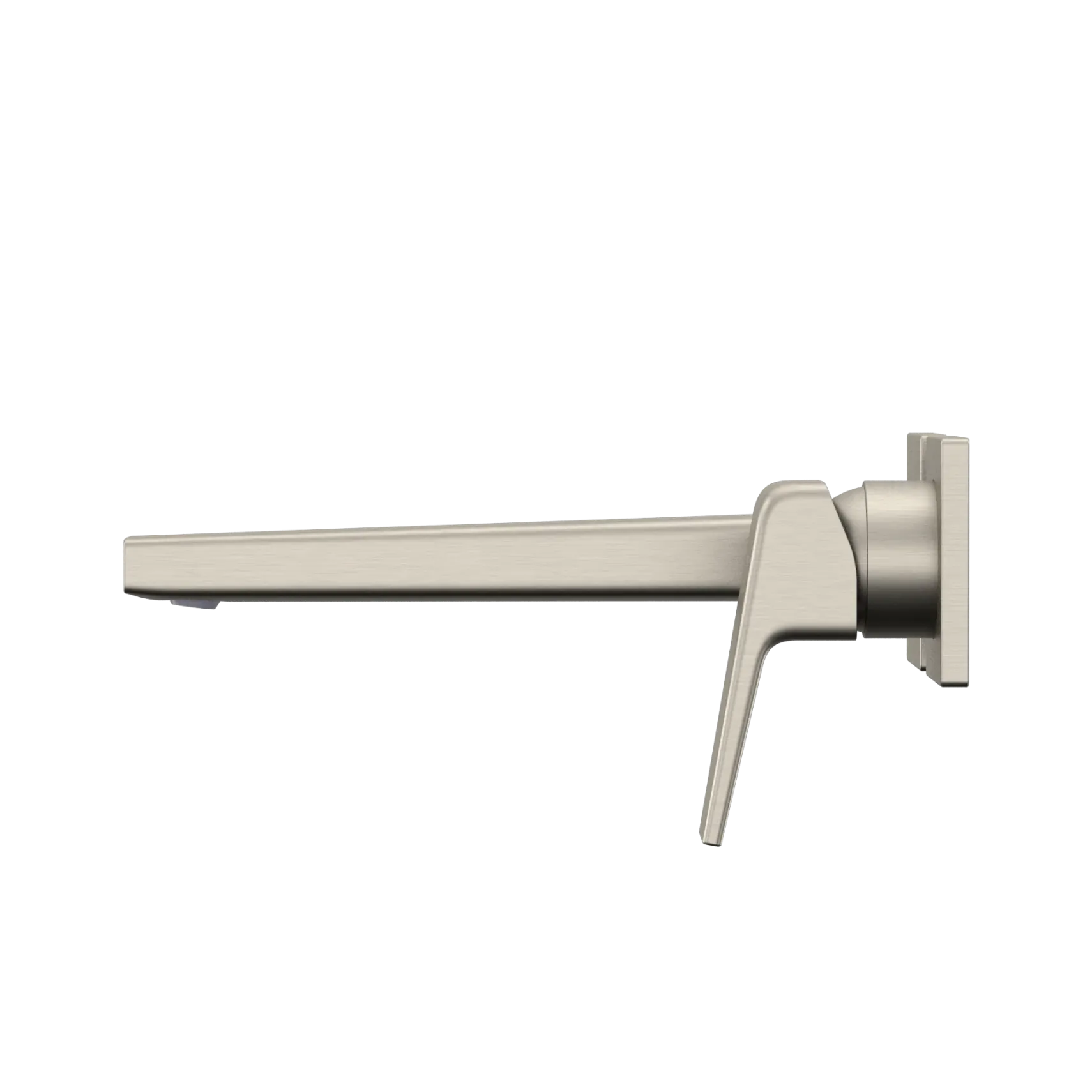 TOTO GB 1.2 GPM Wall-Mount Single-Handle Long Bathroom Faucet with COMFORT GLIDE Technology, Brushed Nickel, Brass, TLG10308U#BN