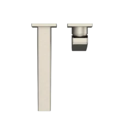 TOTO GB 1.2 GPM Wall-Mount Single-Handle Long Bathroom Faucet with COMFORT GLIDE Technology, Brushed Nickel, Brass, TLG10308U#BN
