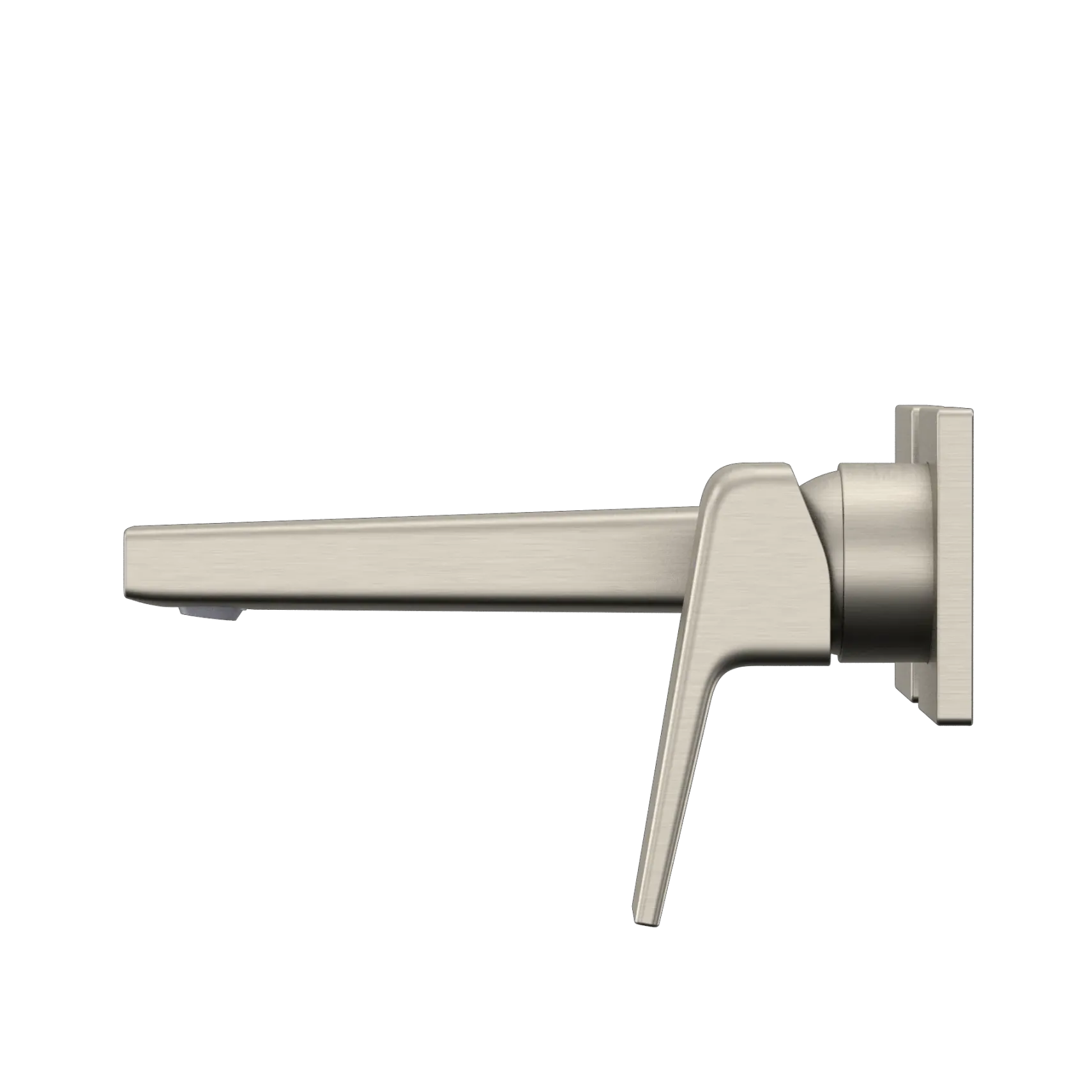 TOTO GB 1.2 GPM Wall-Mount Single-Handle Bathroom Faucet with COMFORT GLIDE Technology, Brushed Nickel, Brass, TLG10307U#BN