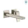 TOTO GB 1.2 GPM Wall-Mount Single-Handle Long Bathroom Faucet with COMFORT GLIDE Technology, Polished Nickel, Brass, TLG10308U#PN