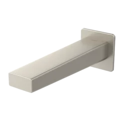 TOTO GB Bathroom Wall Mount Tub Spout, Brushed Nickel, Brass, TBG10001U#BN