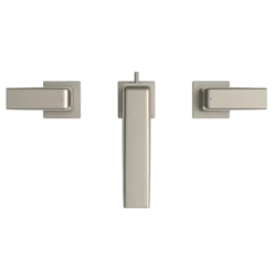 TOTO GB Series 1.2 GPM Two Handle Widespread Bathroom Sink Faucet with Drain Assembly, Brushed Nickel, Brass, TLG10201U#BN