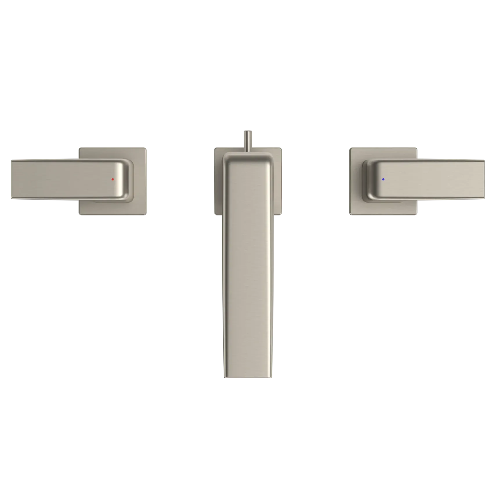 TOTO GB Series 1.2 GPM Two Handle Widespread Bathroom Sink Faucet with Drain Assembly, Brushed Nickel, Brass, TLG10201U#BN