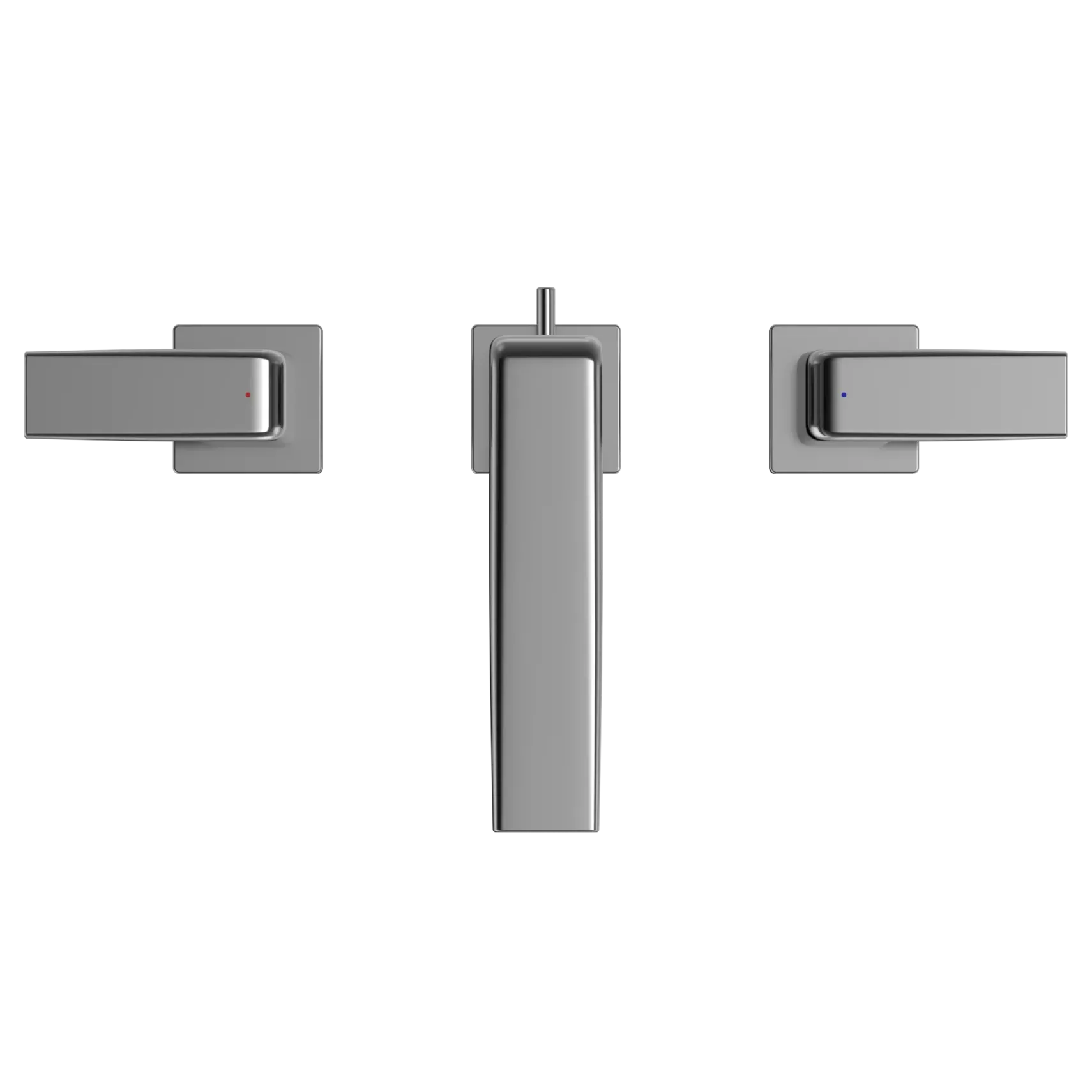 TOTO GB Series 1.2 GPM Two Handle Widespread Bathroom Sink Faucet with Drain Assembly, Polished Chrome, Brass, TLG10201U#CP