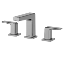 TOTO GB Series 1.2 GPM Two Handle Widespread Bathroom Sink Faucet with Drain Assembly, Polished Chrome, Brass, TLG10201U#CP