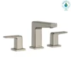 TOTO GB Series 1.2 GPM Two Handle Widespread Bathroom Sink Faucet with Drain Assembly, Polished Nickel, Brass, TLG10201U#PN