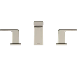 TOTO GB Two-Handle Deck-Mount Roman Tub Filler Trim, Brushed Nickel, Brass, TBG10201U#BN