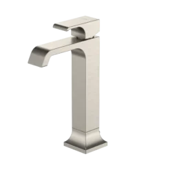 TOTO GC 1.2 GPM Single Handle Vessel Bathroom Sink Faucet with COMFORT GLIDE Technology, Brushed Nickel, Brass, TLG08305U#BN