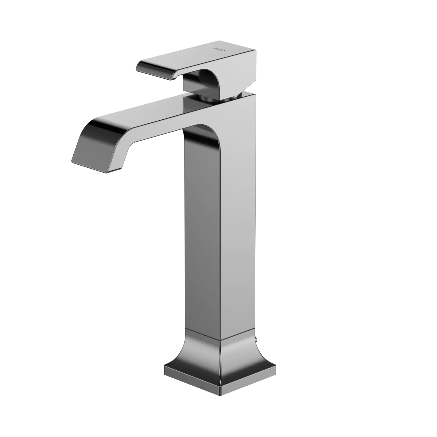 TOTO GC 1.2 GPM Single Handle Vessel Bathroom Sink Faucet with COMFORT GLIDE Technology, Polished Chrome, Brass, TLG08305U#CP