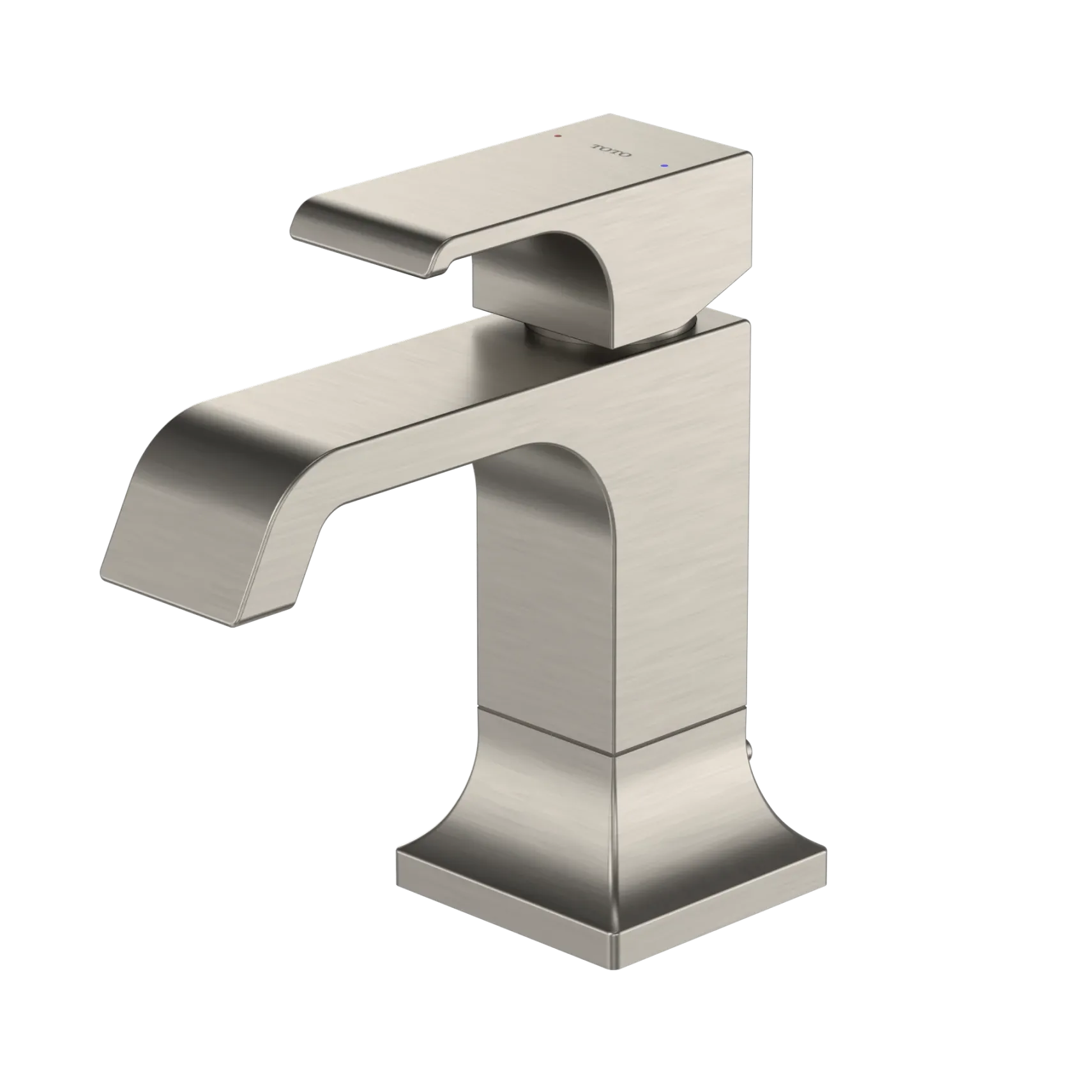 TOTO GC 1.2 GPM Single Handle Bathroom Sink Faucet with COMFORT GLIDE Technology, Brushed Nickel, Brass, TLG08301U#BN