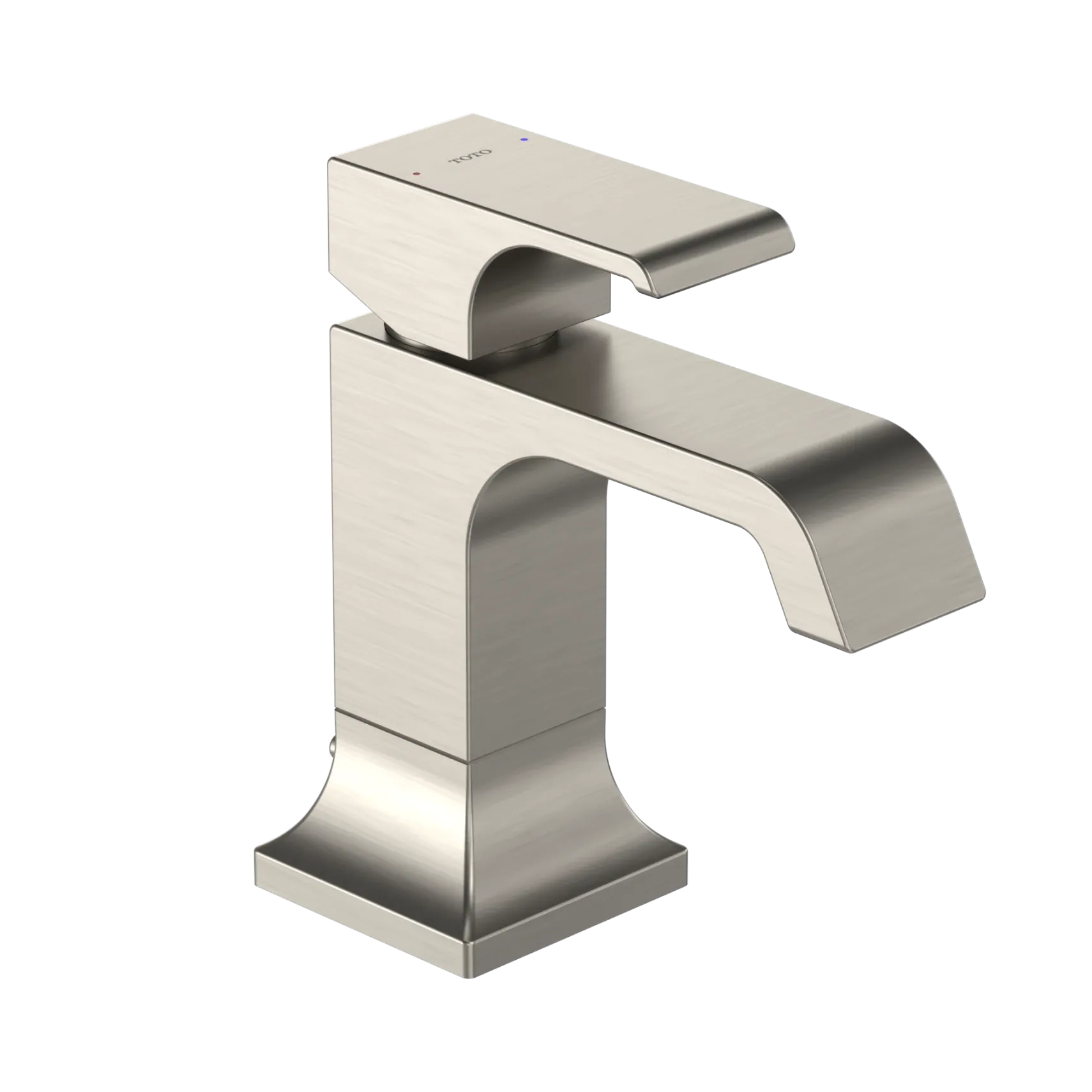 TOTO GC 1.2 GPM Single Handle Bathroom Sink Faucet with COMFORT GLIDE Technology, Brushed Nickel, Brass, TLG08301U#BN