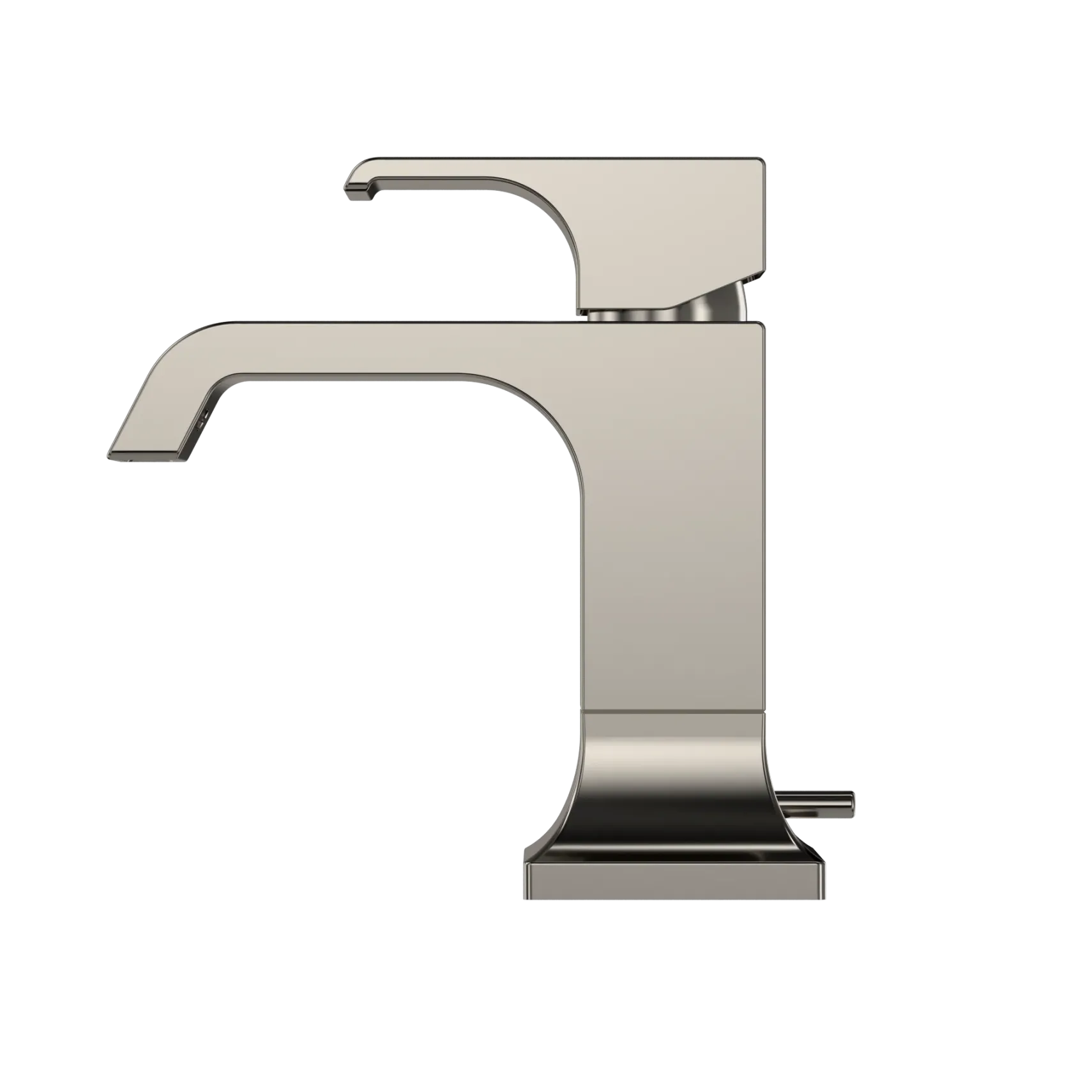 TOTO GC 1.2 GPM Single Handle Bathroom Sink Faucet with COMFORT GLIDE Technology, Polished Nickel, Brass, TLG08301U#PN