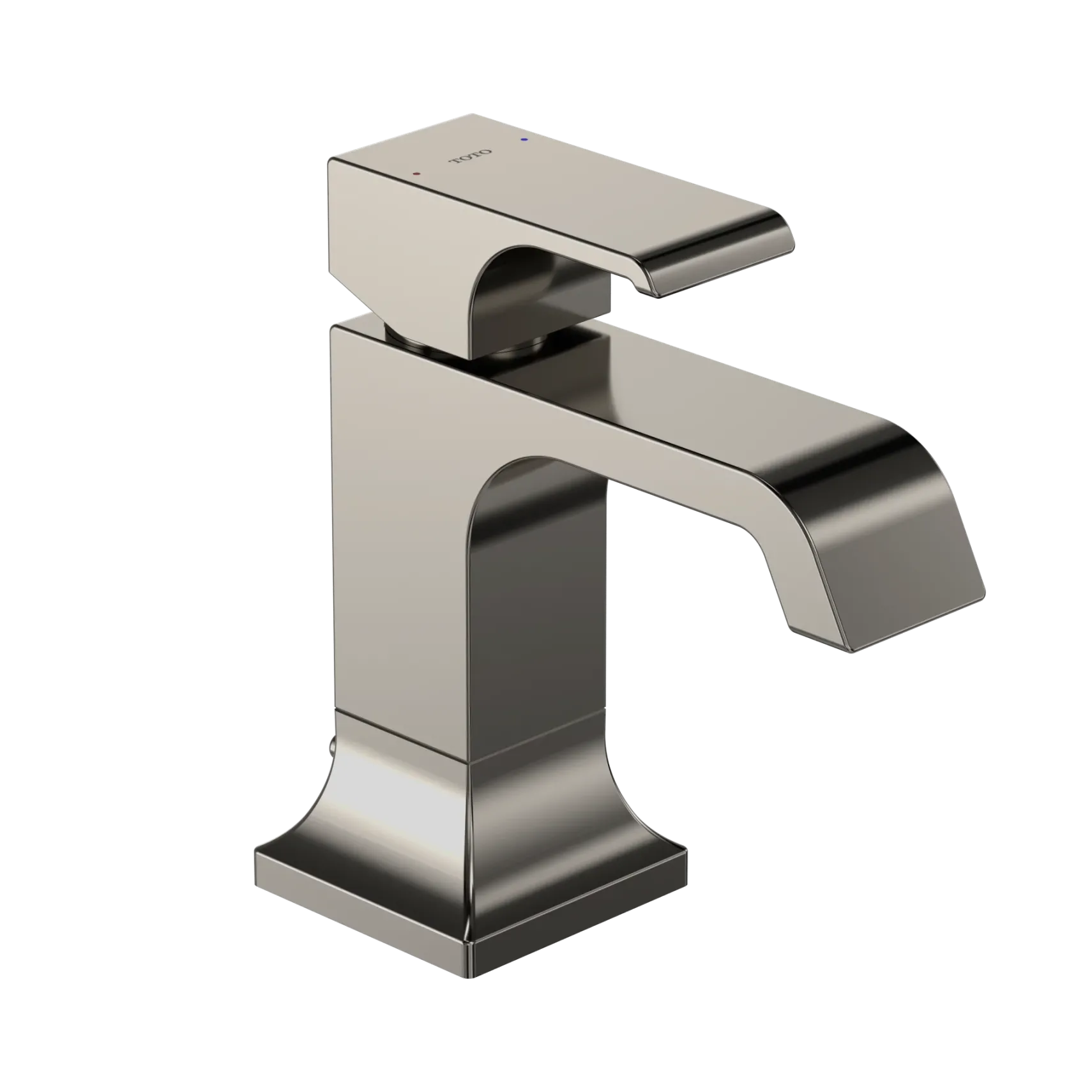TOTO GC 1.2 GPM Single Handle Bathroom Sink Faucet with COMFORT GLIDE Technology, Polished Nickel, Brass, TLG08301U#PN