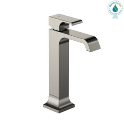 TOTO GC 1.2 GPM Single Handle Vessel Bathroom Sink Faucet with COMFORT GLIDE Technology, Polished Nickel, Brass, TLG08305U#PN