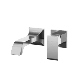 TOTO GC 1.2 GPM Wall-Mount Single-Handle Bathroom Faucet with COMFORT GLIDE Technology, Polished Chrome, Brass, TLG08307U#CP