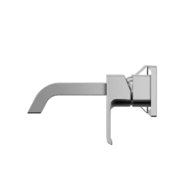 TOTO GC 1.2 GPM Wall-Mount Single-Handle Bathroom Faucet with COMFORT GLIDE Technology, Polished Chrome, Brass, TLG08307U#CP