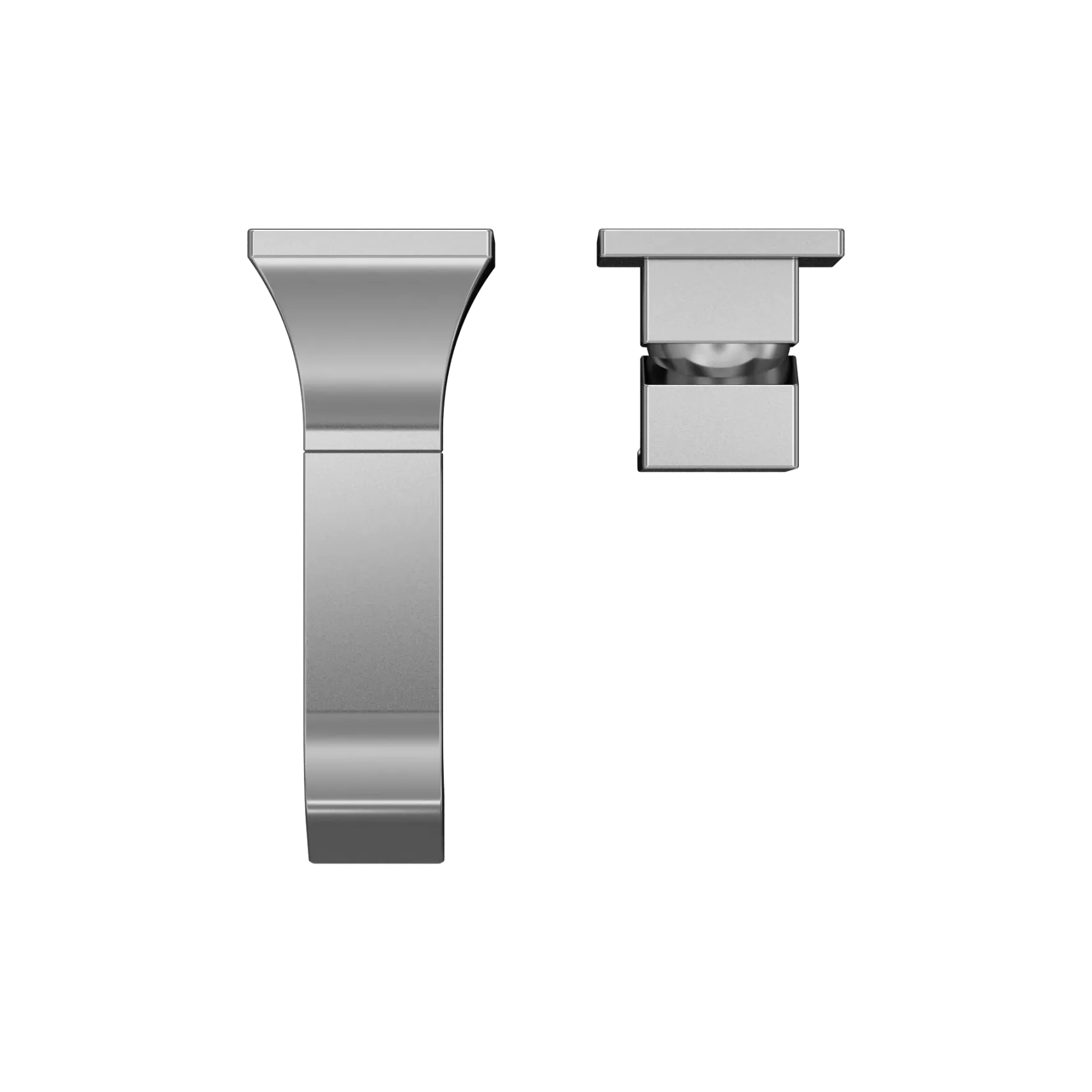 TOTO GC 1.2 GPM Wall-Mount Single-Handle Bathroom Faucet with COMFORT GLIDE Technology, Polished Chrome, Brass, TLG08307U#CP