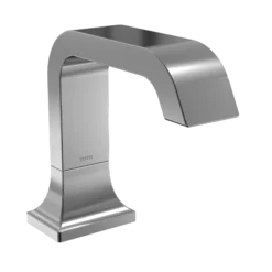 TOTO GC AC Powered 0.5 GPM Touchless Bathroom Faucet, 10 Second On-Demand Flow, Polished Chrome, Brass, T21S51A#CP