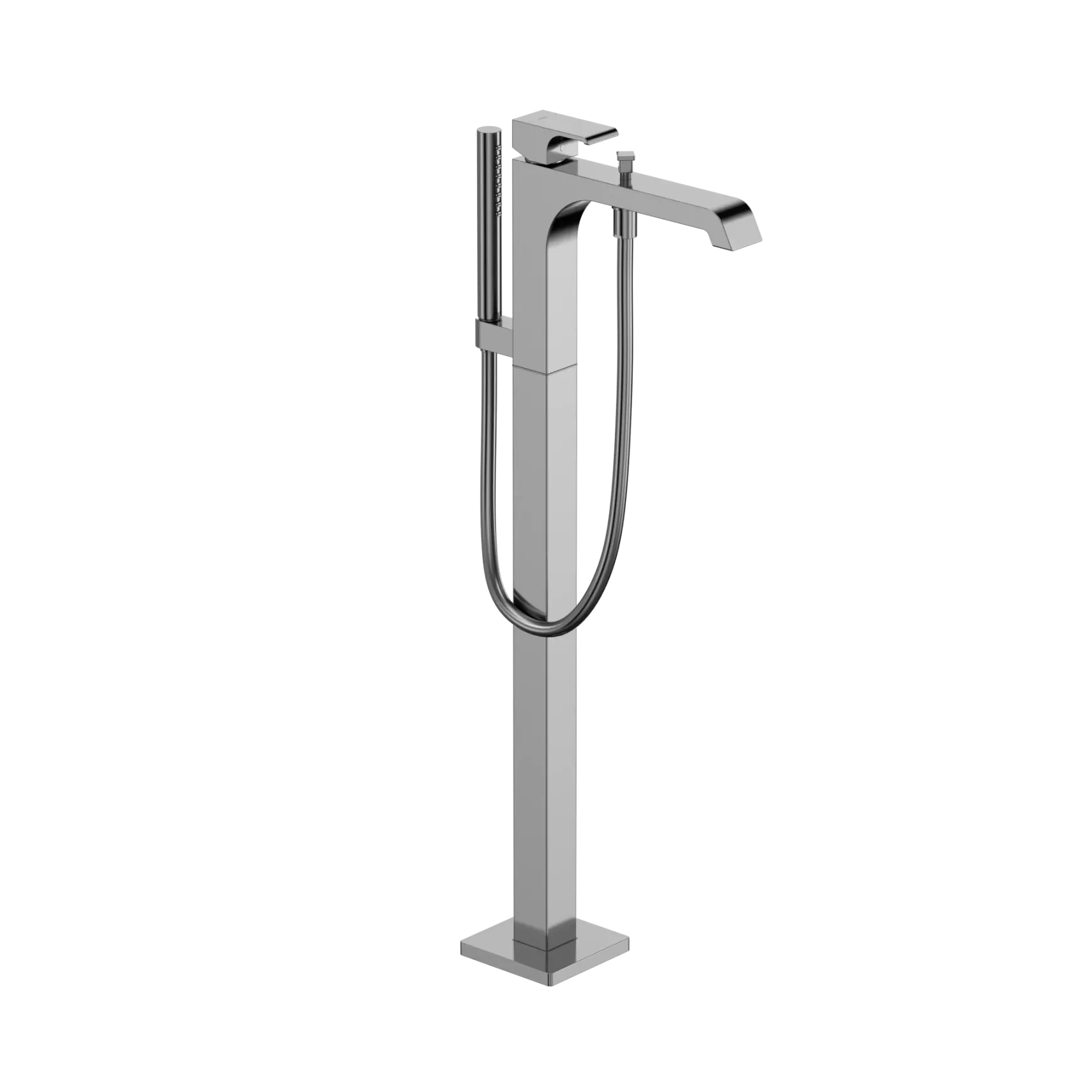 TOTO GC Single-Handle Free Standing Tub Filler with Handshower, Polished Chrome, Brass, TBG08306U#CP