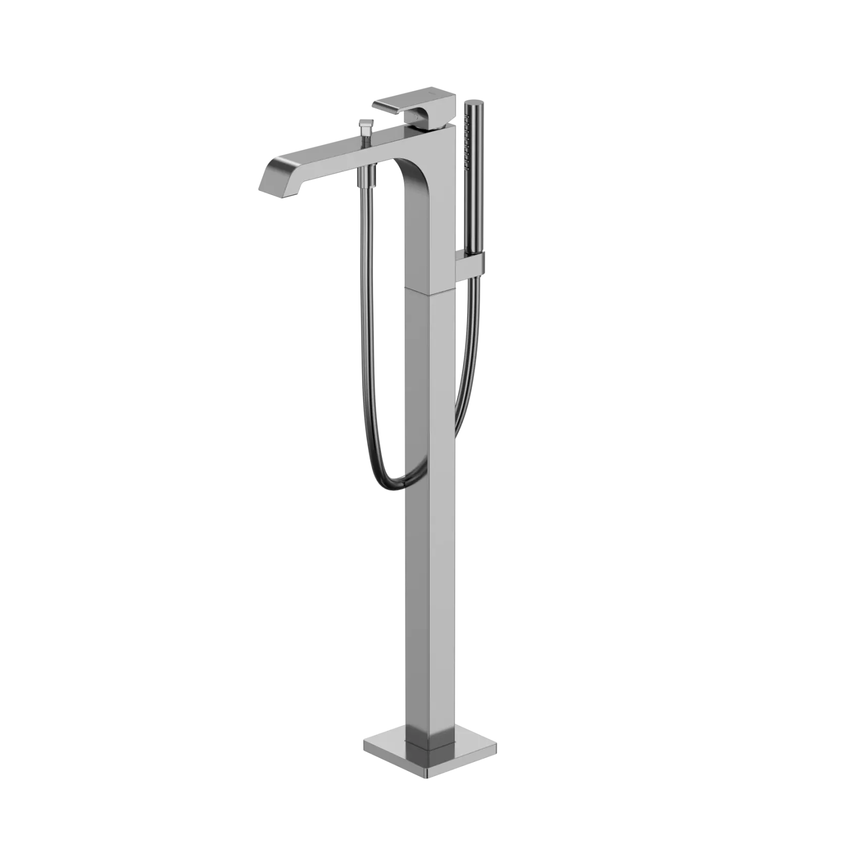 TOTO GC Single-Handle Free Standing Tub Filler with Handshower, Polished Chrome, Brass, TBG08306U#CP