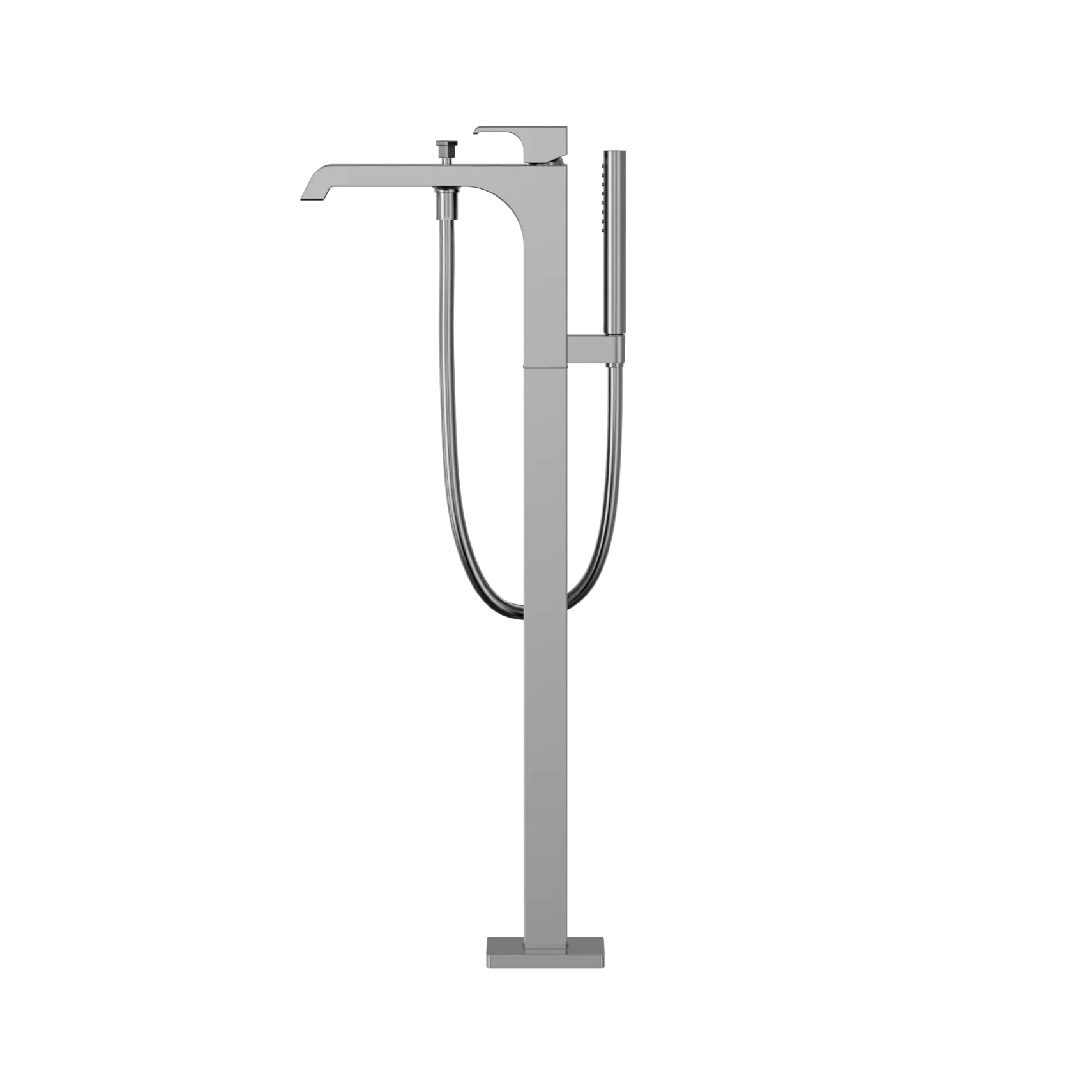 TOTO GC Single-Handle Free Standing Tub Filler with Handshower, Polished Chrome, Brass, TBG08306U#CP