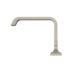 TOTO GC Two-Handle Deck-Mount Roman Tub Filler Trim, Polished Nickel, Brass, TBG08201U#PN