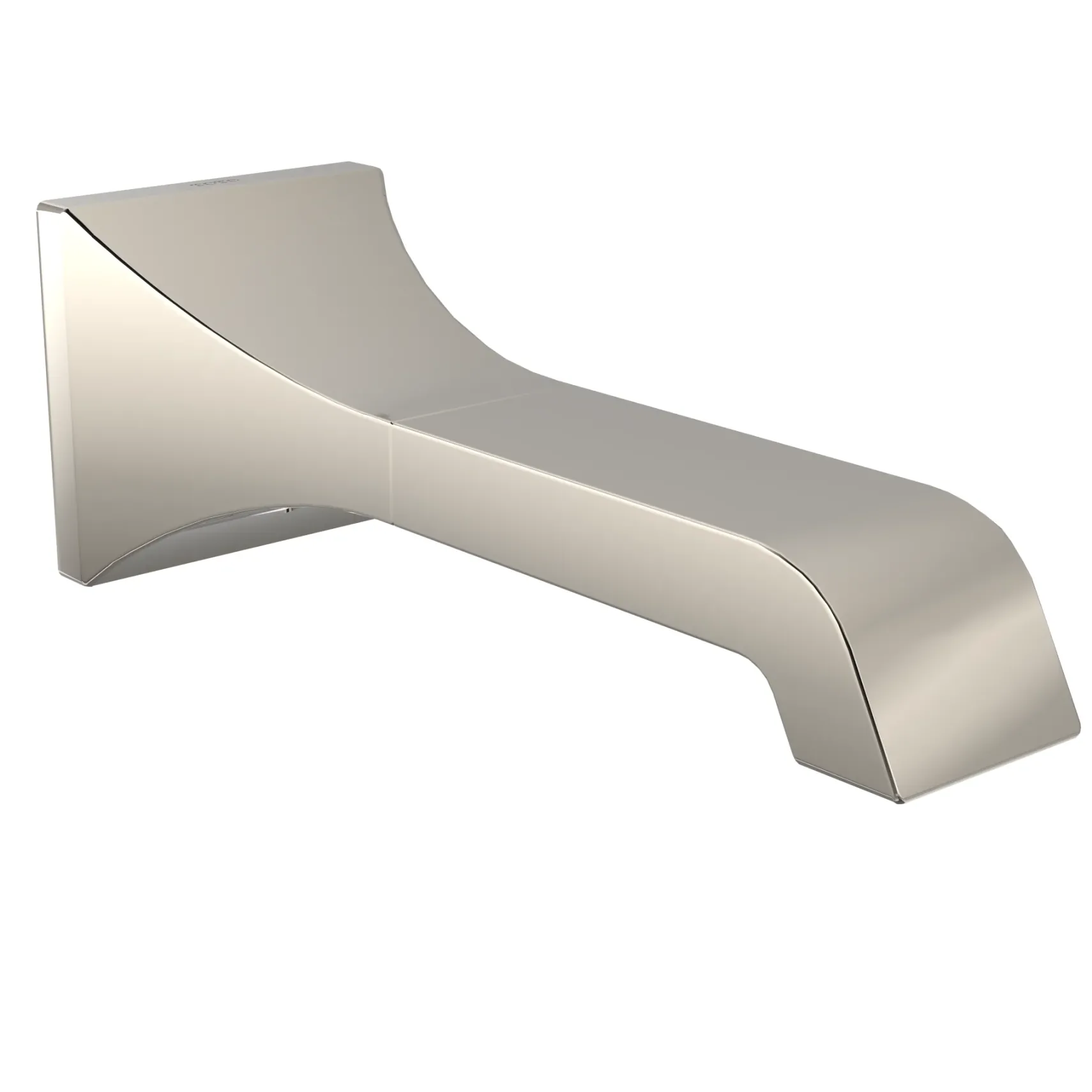 TOTO GC Wall Tub Spout, Polished Nickel, Brass, TBG08001U#PN
