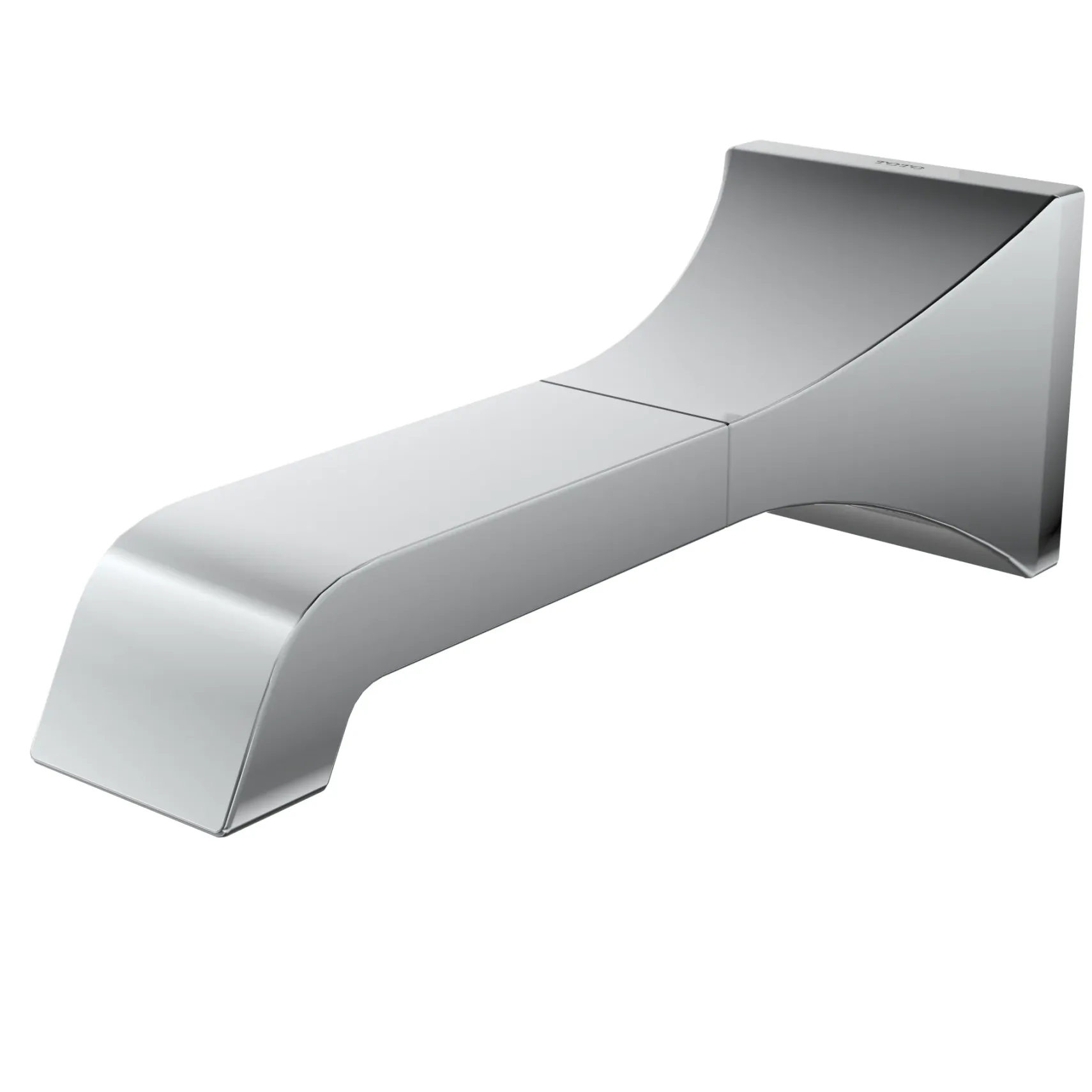 TOTO GC Wall Tub Spout, Polished Chrome, Brass, TBG08001U#CP