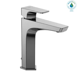TOTO GE 1.2 GPM Single Handle Semi-Vessel Bathroom Sink Faucet with COMFORT GLIDE Technology, Polished Chrome, Brass, TLG07303U#CP