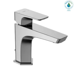 TOTO GE 1.2 GPM Single Handle Bathroom Sink Faucet with COMFORT GLIDE Technology, Polished Chrome -Brass, TLG07301U#CP