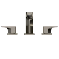 TOTO GE 1.2 GPM Two Handle Widespread Bathroom Sink Faucet, Polished Nickel, Brass, TLG07201U#PN