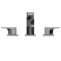 TOTO GE 1.2 GPM Two Handle Widespread Bathroom Sink Faucet, Polished Chrome, Brass, TLG07201U#CP