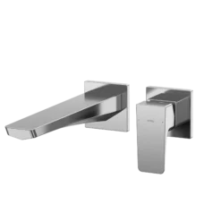 TOTO GE 1.2 GPM Wall-Mount Single-Handle Long Bathroom Faucet with COMFORT GLIDE Technology, Polished Chrome, Brass, TLG07308U#CP