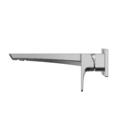 TOTO GE 1.2 GPM Wall-Mount Single-Handle Long Bathroom Faucet with COMFORT GLIDE Technology, Polished Chrome, Brass, TLG07308U#CP