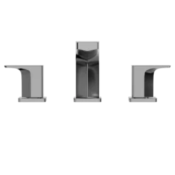 TOTO GE Two-Handle Deck-Mount Roman Tub Filler Trim, Polished Chrome, Brass, TBG07201U#CP