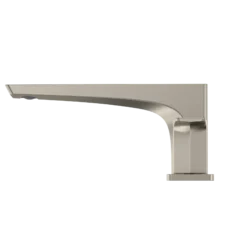 TOTO GE Two-Handle Deck-Mount Roman Tub Filler Trim, Brushed Nickel, Brass, TBG07201U#BN