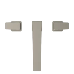 TOTO GE Two-Handle Deck-Mount Roman Tub Filler Trim, Brushed Nickel, Brass, TBG07201U#BN