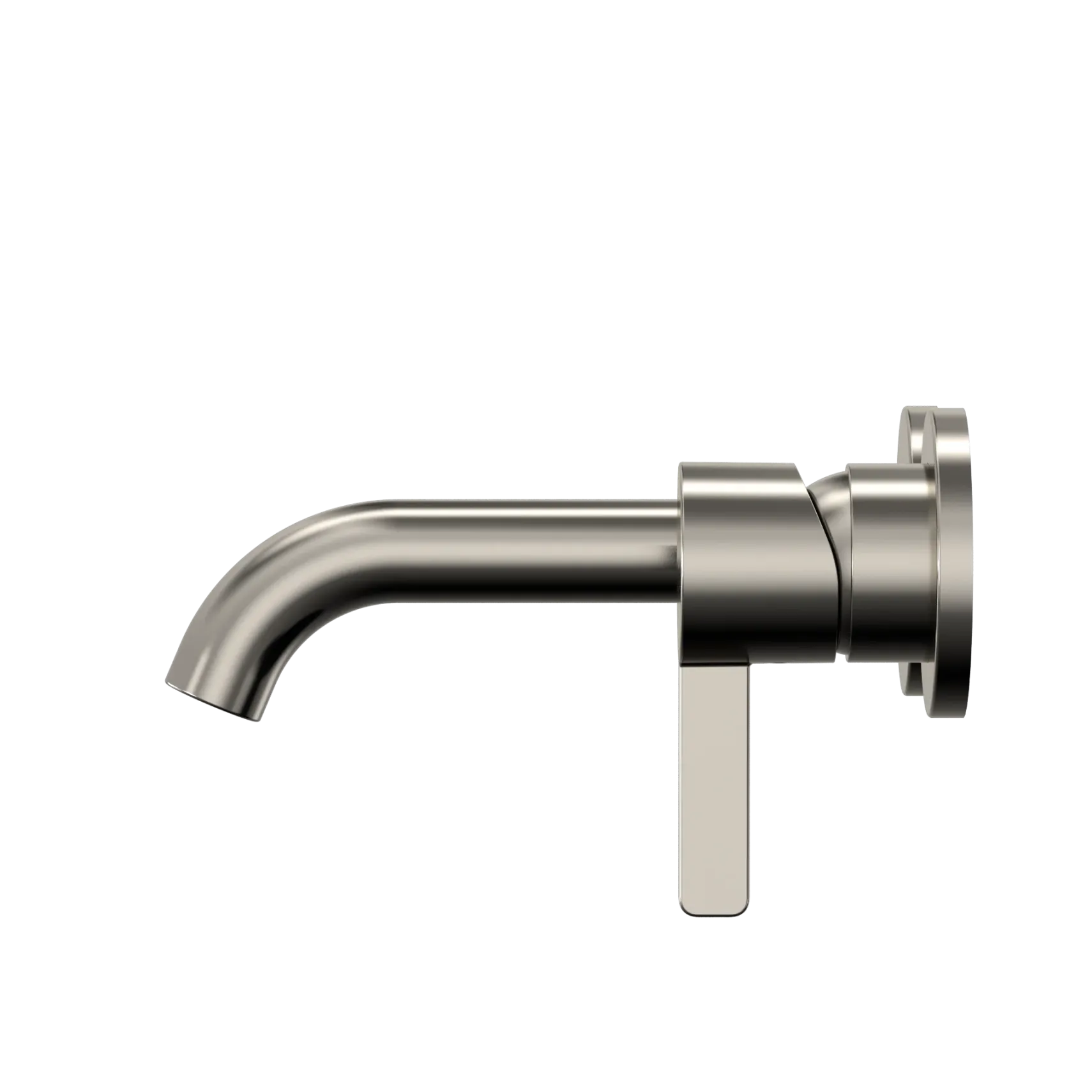 TOTO GF 1.2 GPM Wall-Mount Single-Handle Bathroom Faucet with COMFORT GLIDE Technology, Polished Nickel, Brass, TLG11307U#PN