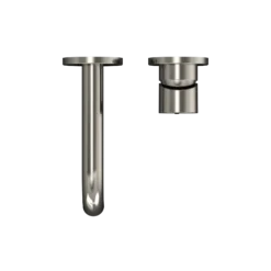 TOTO GF 1.2 GPM Wall-Mount Single-Handle Bathroom Faucet with COMFORT GLIDE Technology, Polished Nickel, Brass, TLG11307U#PN