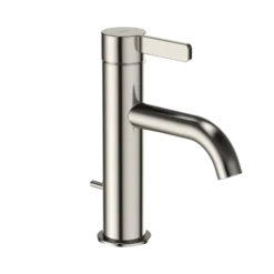TOTO GF Series 1.2 GPM Single Handle Bathroom Sink Faucet with COMFORT GLIDE Technology and Drain Assembly, Polished Nickel, Stainless Steel, TLG11301U#PN