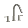 TOTO GF Two Lever Handle Deck-Mount Roman Tub Filler Trim, Brushed Nickel, Brass, TBG11201UA#BN
