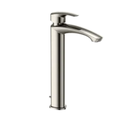 TOTO GM 1.2 GPM Single Handle Vessel Bathroom Sink Faucet with COMFORT GLIDE Technology, Polished Nickel, Brass, TLG09305U#PN