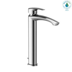 TOTO GM 1.2 GPM Single Handle Vessel Bathroom Sink Faucet with COMFORT GLIDE Technology, Polished Chrome, Brass, TLG09305U#CP